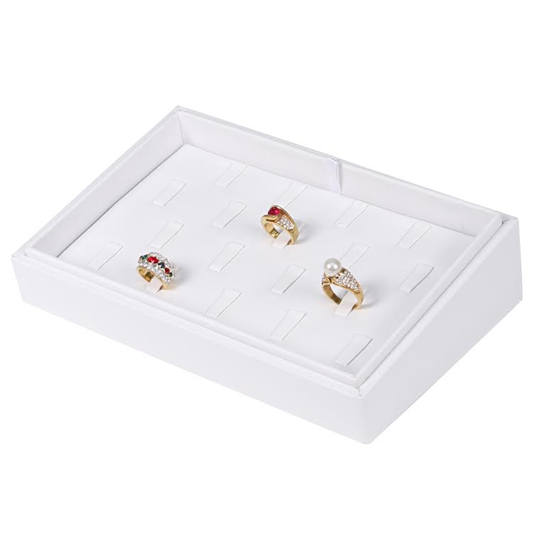 18-Clip Angled Ring Display Trays, 9" L x 6" W