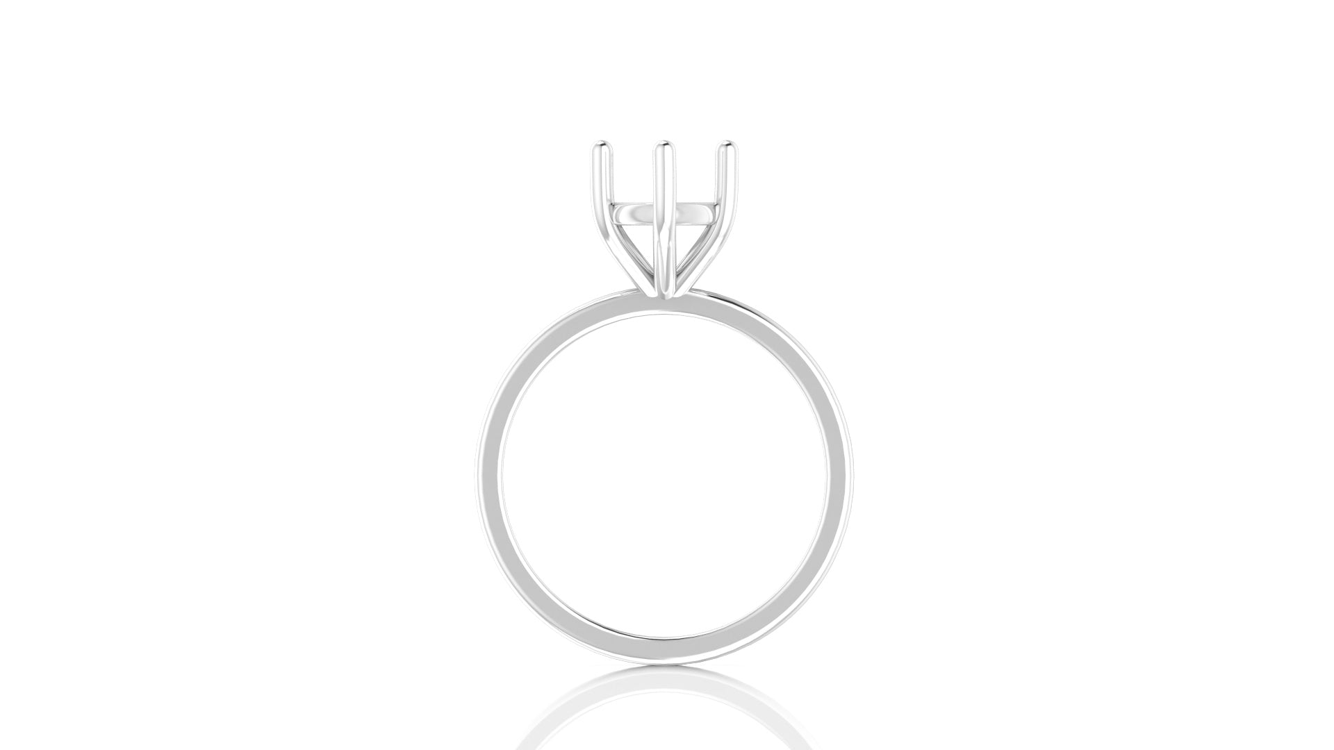 Solitaire Ring Mounting Marquise