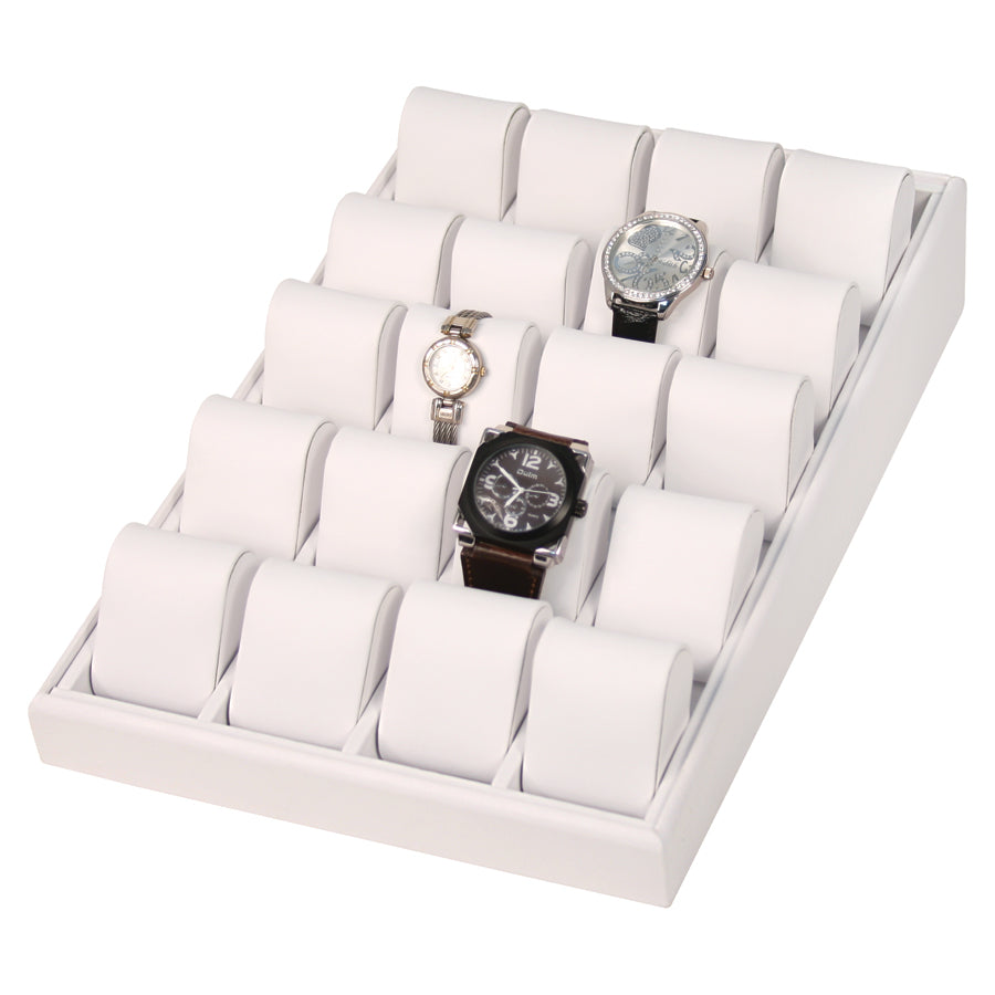 20-Cushion Watch Display Trays, 16" L x 10" W