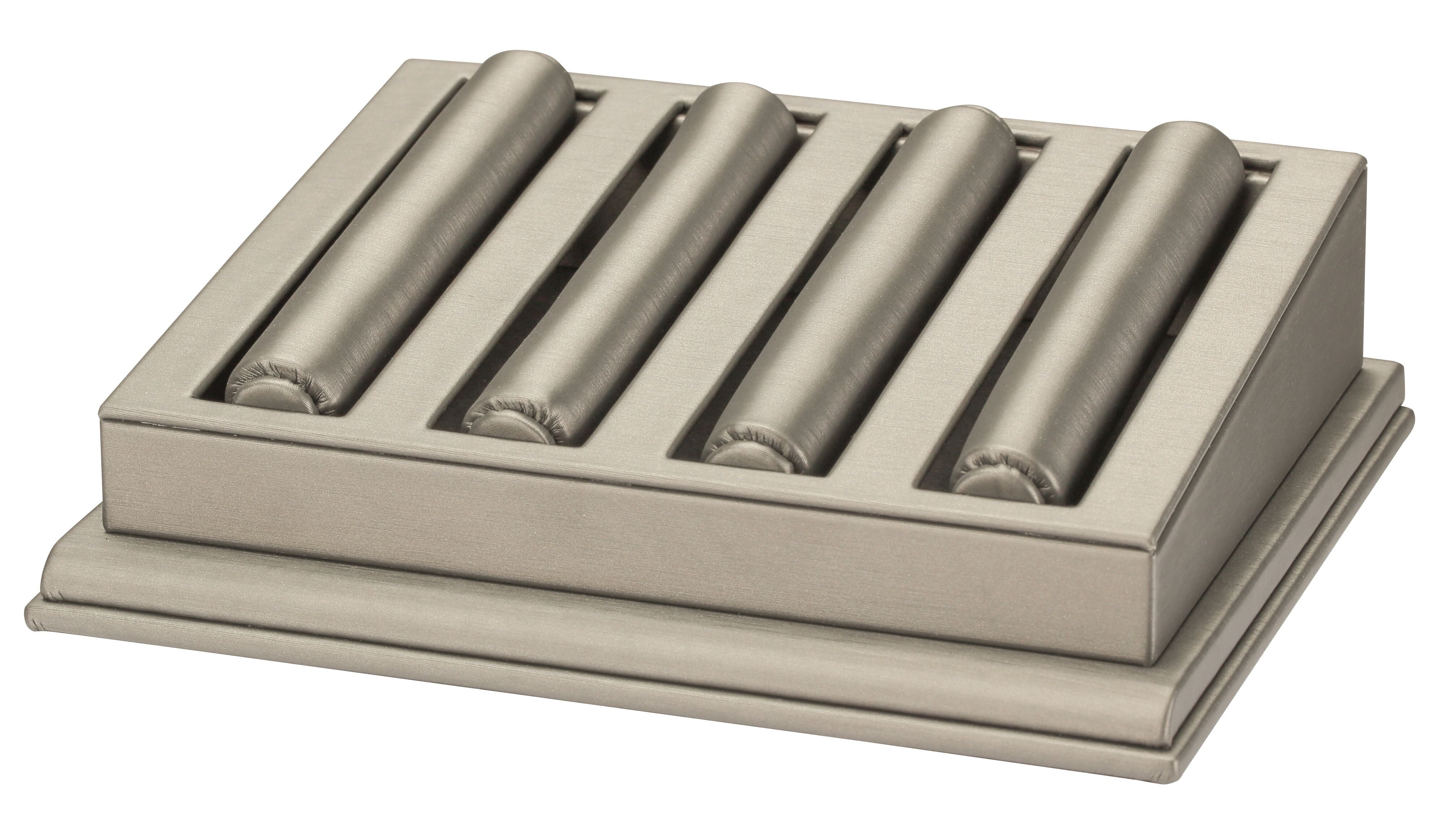 4-Tube Stackable Ring Displays, 6.5