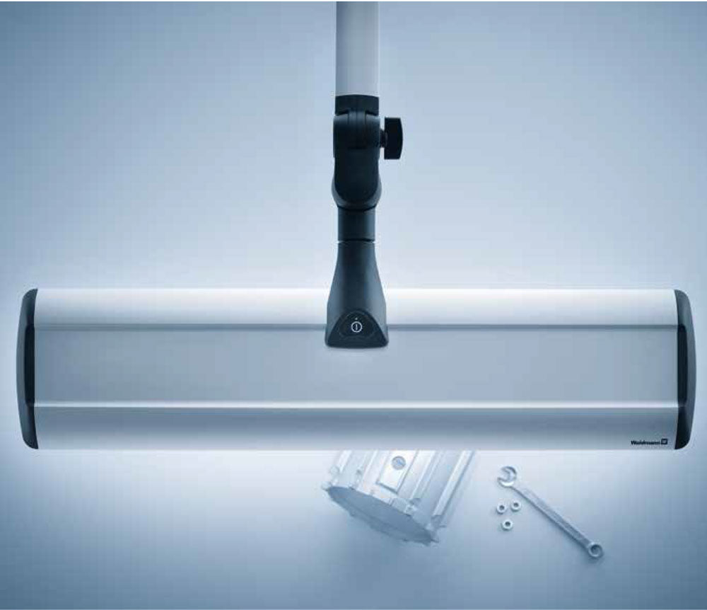 Waldmann - TANEO Arm Mounted Universal Task System Luminaires