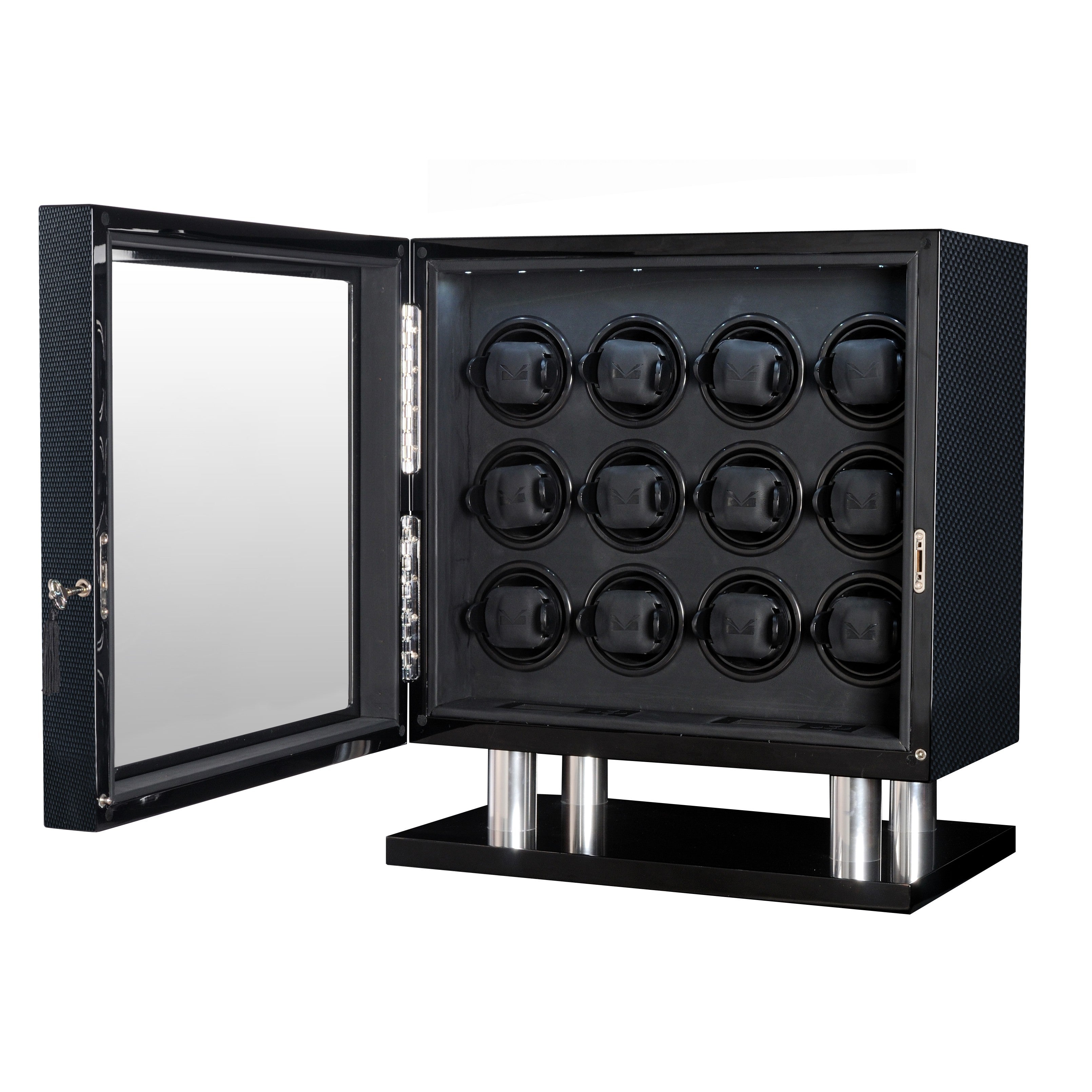 VOLTA Automatic 12 Watch Winder - Carbon Fiber