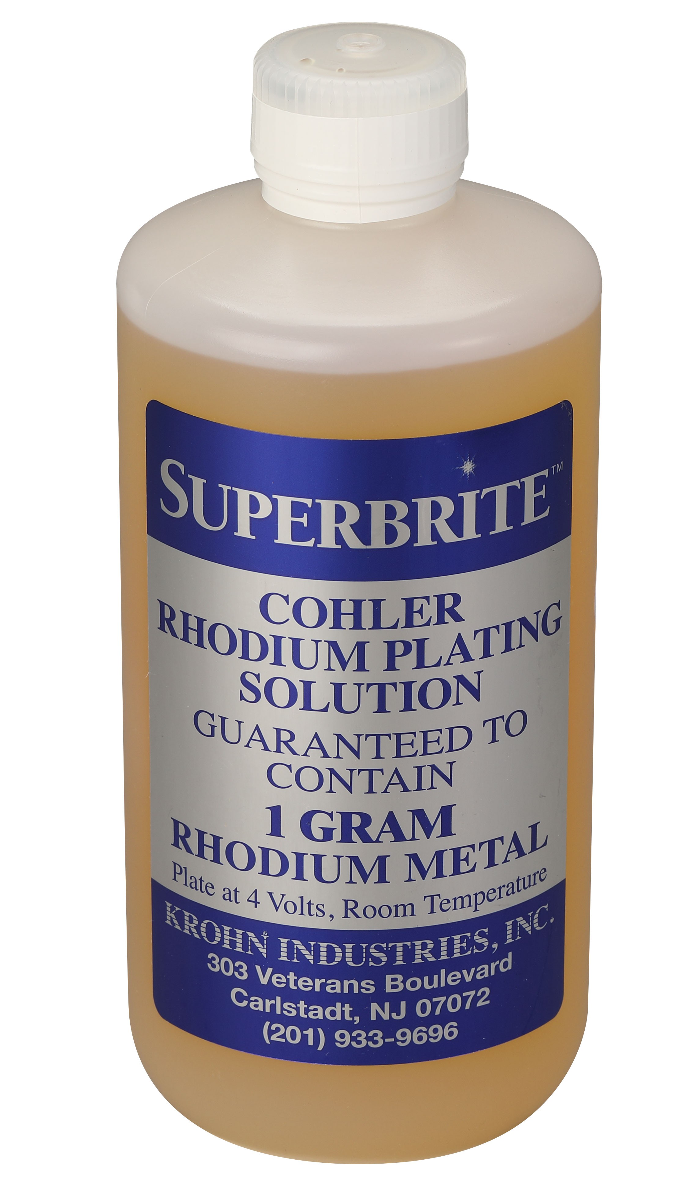 Red rhodium plating solution, For Industrial, Packaging Size: Bottle at  best price in Jamnagar